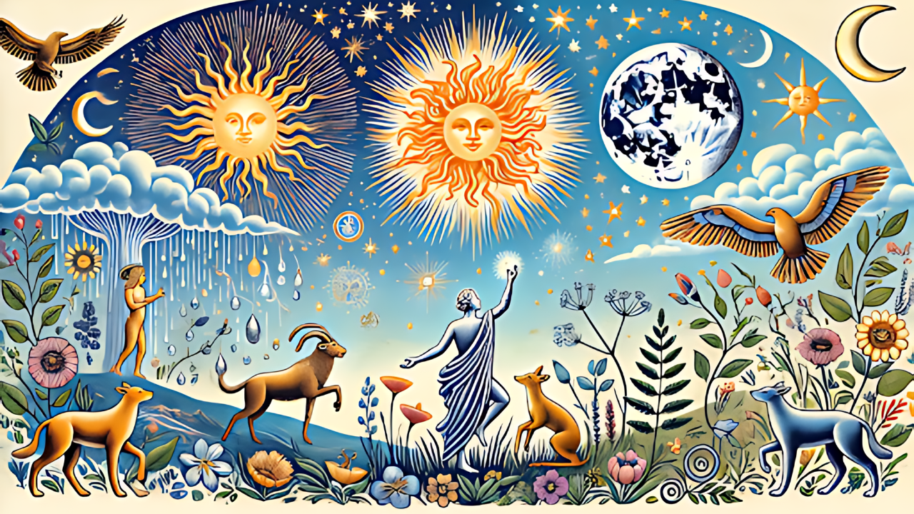 The Sun and the Moon